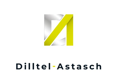 Dilltel-Astasch Aluminium Klebeband Hitzebeständiges, 1 Rolle Aluband, Wasserdichtes Alu Klebeband Netzverstärkt von Lüftungs- und Klimaanlagen, Metallklebeband UV, Dampfsperre Klebeband