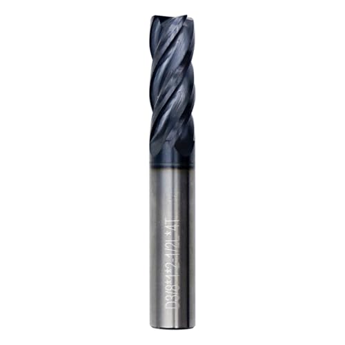 Image of Carbide End Mill Cutter 3 /8 Inch Square Nose 4 Flutes Drill Bit