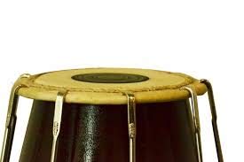 Akshar Tabla Mart Skin Naal Dholki Puddi Deluxe Quality Right Head 7 Inch - Image 4 thumbnail