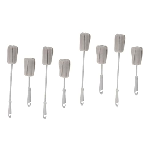 FOMIYES 8 Pcs Cleaning Cup Brush Cup Cleaning Brush Bottle Washer Brush Bottle Cleaning Brush Water Bottle Scrub Brush Sponge Brush with Plastic Handle Bottle Brush Cup Cleaner Brush