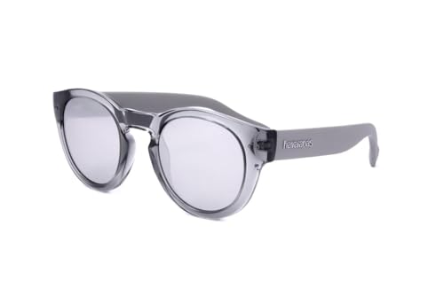 Havaianas Sunglasses Trancoso Round Sunglasses, Silver, 49 mm