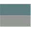 Smoke Blue/ Aluminum