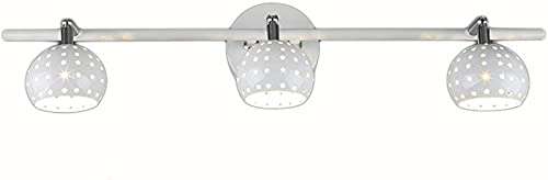 Applique murale moderne rotative étanche AMAZWI luminaire anti-buée blanc