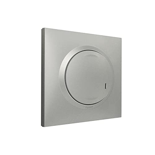 Interruptor conectado Legrand Dooxie con Netatmo 300W color aluminio con cable 3