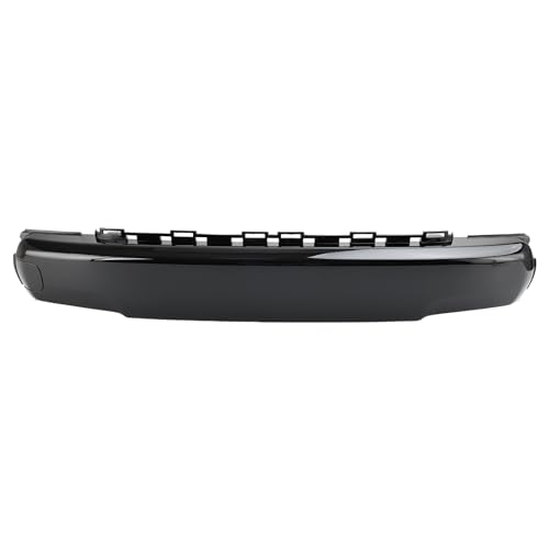 Topteng Topeng Cache de Plaque d'immatriculation Avant Noir Brillant 51117337791 pour Mini F55 F56 F57 Cooper JCW