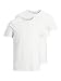 Produktbild JACK & JONES Male T-Shirt 2er-Pack LWhite
