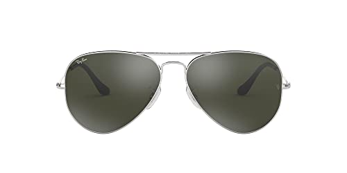 Ray-Ban RB3025-W3277-58 Gafas de Sol, Plateado, 0...