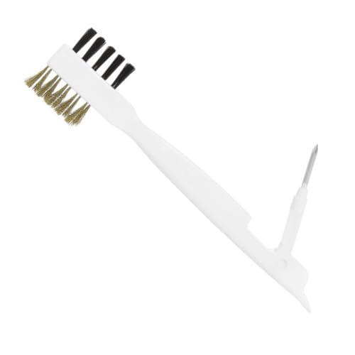 Ipetboom 2pcs Cooktop Cleaning Brush Gas Stove Scrub Brush Non-Slip Handle Easy to Use