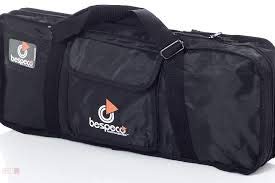 Borsa Imbottita per Pianoforte 88 Tasti, Nero, Misure 140 x 31 x 17 cm