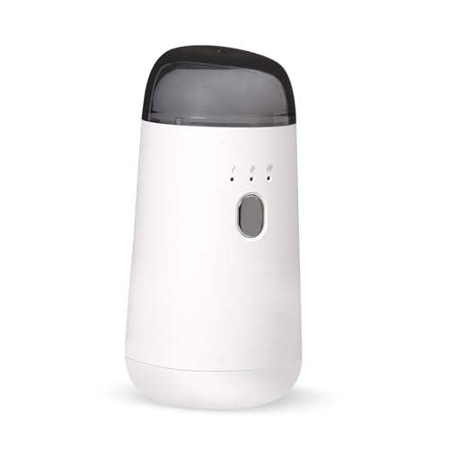 Image of Waterless Diffuser for Essential Oil, Rechargeable Mini Aromatherapy Diffuser for Home & Car, Portable Cordless Design, Fits Car Cup Holder, 3 Mist Levels, 2-Hour Timer, Type-C Charging