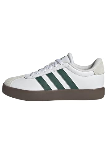 adidas Unisex Kinder Vl Court 3.0 Kids Shoes FTWR White/Collegiate Green/GUM5 36 EU
