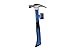 Century Drill & Tool 72244 Straight Claw Fiberglass Hammer, 16-Ounce, Blue, Black, Silver