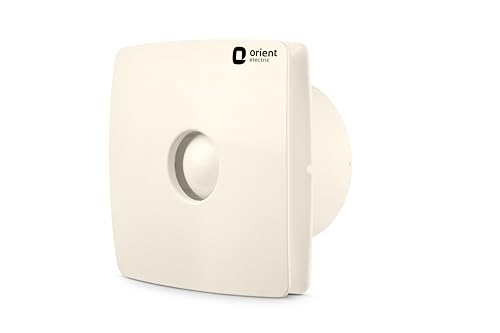 Image of Orient Smart Air Neo 150 mm | White | Elegant Design | Powerfull air suction | Glass and wall mountable | Ideal for kitchen & bathrooms | 2 year warranty