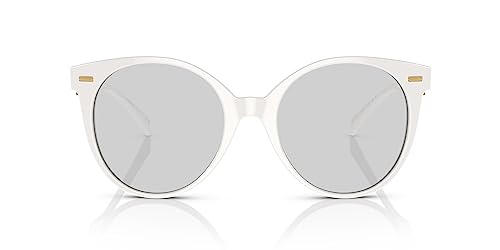 Versace Woman Sunglasses White Frame, Photo Grey Lenses, 55MM4
