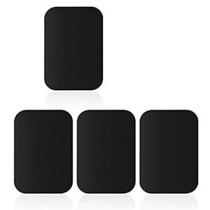 Rouclo 4 stuks metalen platen, meta...