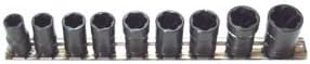 TSMS3809B 9 Piece 3/8 Drive Metric Turbosocket Set