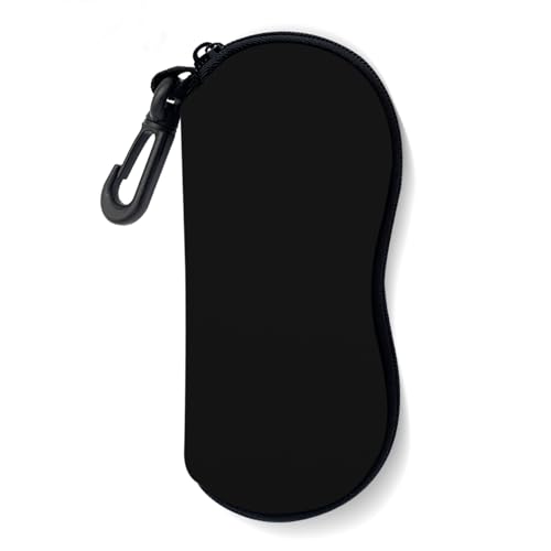 Image of Sunglasses Soft Case, Ultra Light Portable Neoprene Zipper Glasses Case for Men Women