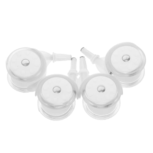 HAMPPLIES 4Piezas Repuesto Andadores de Instalación y Compatibles con Cochecitos y Muebles