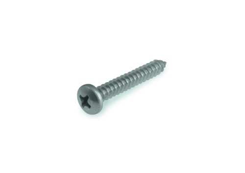 suki 50 Stück Blechschraube Linsenkopf 4,8 x 13 mm A2 DIN 7981, 6180352