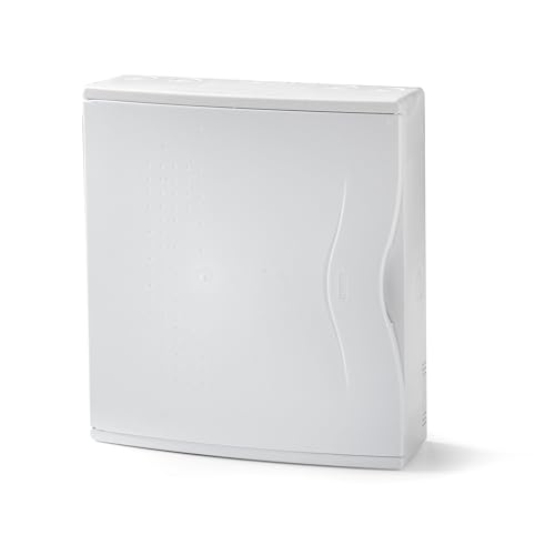 FAMATEL – Armario Nuova Superficie | IP40 | 24 Elementos | 351 x 305 x 112 mm | Puerta Opaca | Gris, Blanco