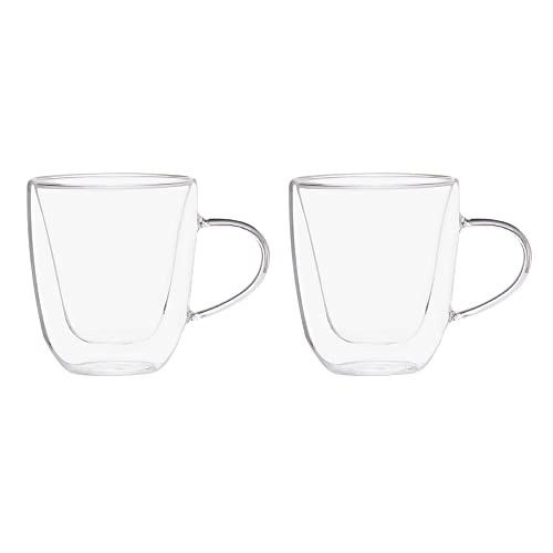 Dupla de Xícaras Para Chá Parede Dupla Borossilicato - VD20138 - Mimo Style