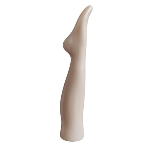 Menolana Female Mannequin Leg Manikin Stockings Display Model Photo Props Stockings Display Stand for Malls Shops Commercial Use Store, Skin Color Inverted