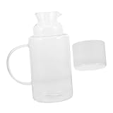Photo Gallery hemobllo 1set caraffe trasparente per bevande calde e fredde per tè succo e latte manico ergonomico e design elegante per eventi e cucina domestica Photo Gallery hemobllo 1set caraffe trasparente per bevande calde e fredde per tè succo e latte manico ergonomico e design elegante per eventi e cucina domestica