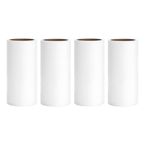 Lint Roller Refills 4 inch Extra Sticky Pet Hair Roller Replacement Refills Only, Inside Diameter...