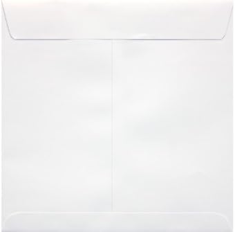7 1/2 X 7 1/2 Square Envelopes. 70/28lb. Bright White (25 Per Pack)