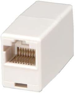 Rj45 Coupler 8 Conductor Wired Straight Through for Voice or Data