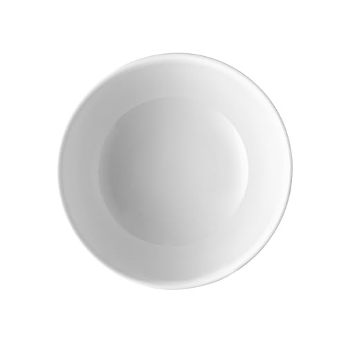 Alessi Itsumo NF07/38 20 - Insalatiera di Design, Uso Quotidiano, Estetica Minimale, in Porcellana Bianca, Diametro 20 cm