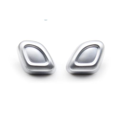 Bouton réglage siège Benz en chrome pour élégance W204 W212