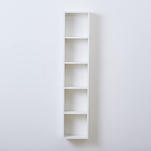 Image of Home Centre Helios Reynan White Engineered Wood Open Book Shelf