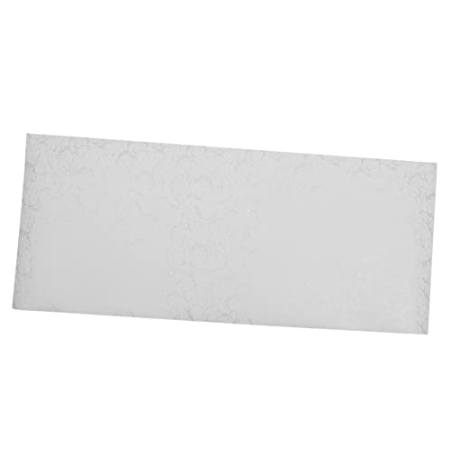 CAXUSD Material Para Pantallas De Lámparas Pvc 2 Rollos De Cubiertas De Luz Color Blanco Craquelado Resistente y Duradero Adecuado Para Manualidades El De Instalar