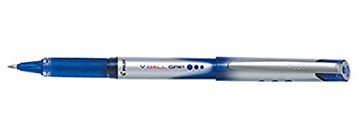 Stylo roller Pilot V-Ball Grip bleu pour organiser vos réunions et révisions