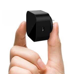 Image of WiFi Spy Camera Charger - Remote View - 2.4G WiFi - Premium HD 1080P - Best Mini Camera for Pets Nanny - Real Time Monitoring - Wide-Angle 170 - iOS Android