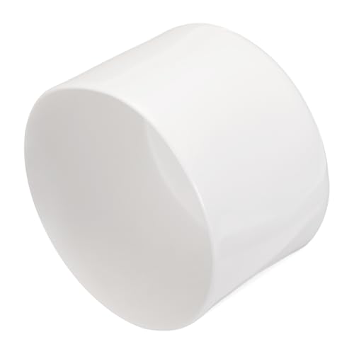Image of uxcell 4pcs Rubber End Caps 80mm ID Vinyl Round End Cap Cover Screw Thread Protectors White, 50mm Height