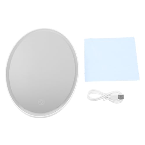 Espejo de maquillaje LED recargable VICASKY 1set