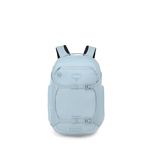 Image of Osprey Proxima 30L Campus Laptop Backpack - Everyday Bag with Tech Storage, Bottle Pockets & Comfortable Carry, Dawn Blue