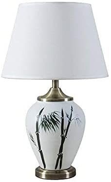 Base en cuivre pleine céramique faite à la main lampe de table style moderne