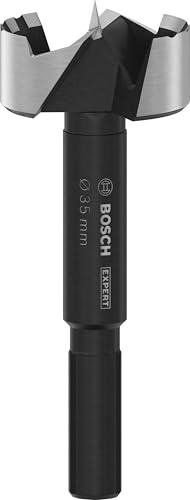 Bosch 1x EXPERT Wood Forstnerbohrer (für Weichholz, Hartholz, Ø 35,00 mm, Professional Zubehör Bohrmaschine, Schrauber)