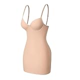 CMBSSTFC Damen-Bodykleid, Damen-Shapewear-Kleid, Bodysuit, Dessous, Taillentrainer, Korsetts, Body mit integriertem BH, Oberteil, glatt, nahtlos