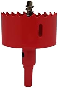 TUNEZ® Hole Saw M42 Bi-Metal Hole Cutter Set with Hexagon Arbor and Centring Metal Drill Bits Holesaw Kit for Wood Metal Plasterboard Iron Sheet Pipe Plastic (50 MM)