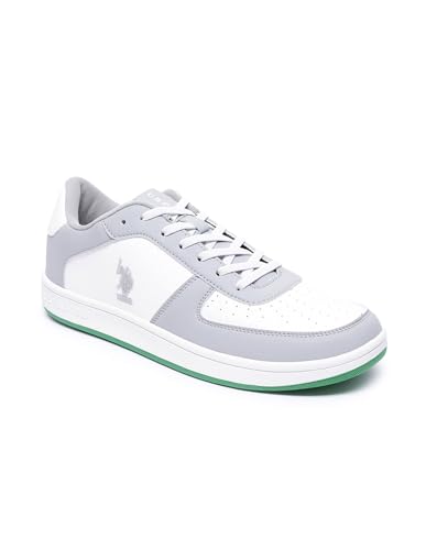 U.S. Polo Assn. Men REIN 2.0 Grey Sneaker-(UK10)(US11)(2FD24323G07)