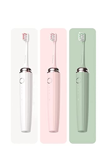 DOBOKS 全自動電動歯ブラシ USB誘導充電式歯ブラシ 大人用電動歯ブラシ 歯クリーナー(カラー:ティーグリーン、サイズ:X)