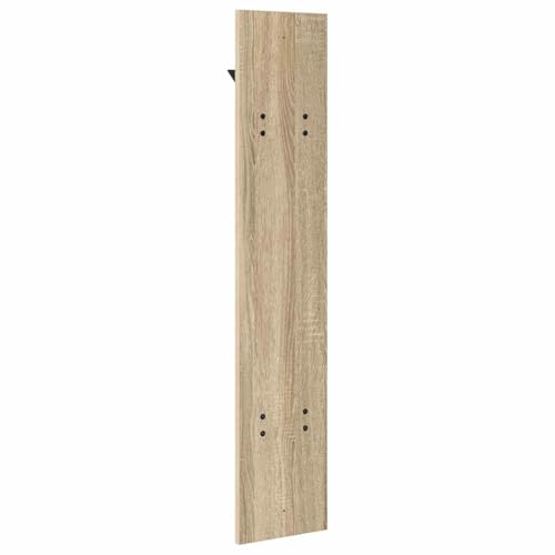 Perchero de pared estable de madera moderna fácil de limpiar 8