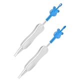 virkwuy 2 Stück Nase Reinigung Pinzette, Baby Nasenpinzette, Baby Nasenreiniger, Baby Nasen- und Ohrenreiniger für die Reinigung von Nase und Ohren, für Neugeborene und Kleinkinder