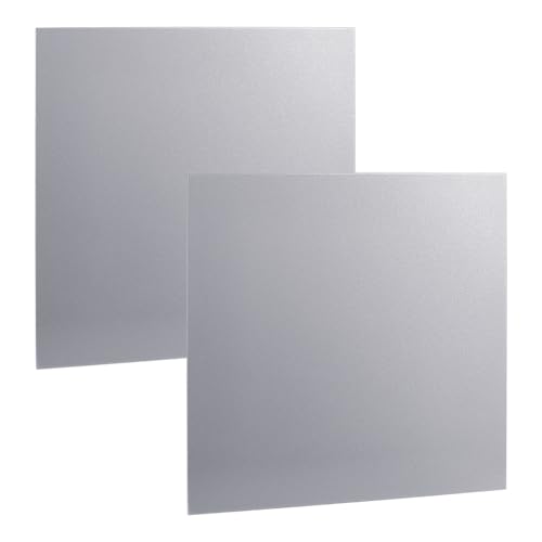 Image of PH PandaHall 2 Pieces 16 Gauge Mild Steel Sheet 5.9 x 5.9 inch Square Metal Rolled Steel Plate Sheets for Outdoor Industrial Construction Welding DIY Projects Professional