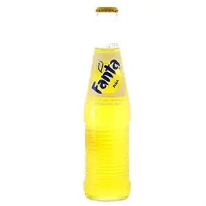 Mexican Fanta Pineapple with Pure Sugar - 12 oz (72 Glass Bottles)