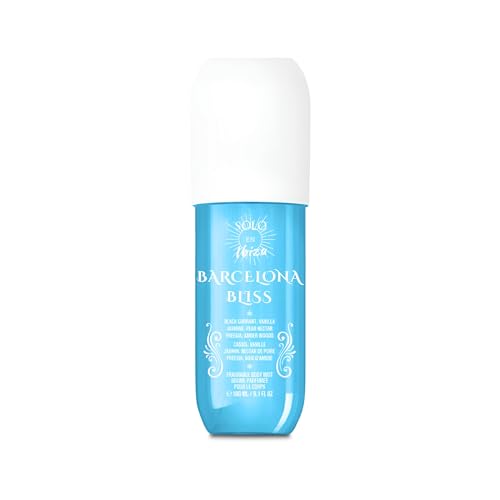 AFLUXE Barcelona Bliss Perfume Mist for Women - 180ml Women's Body Mist with Floral & Fresh Notes, Long-Lasting Lightweight Fragrance
